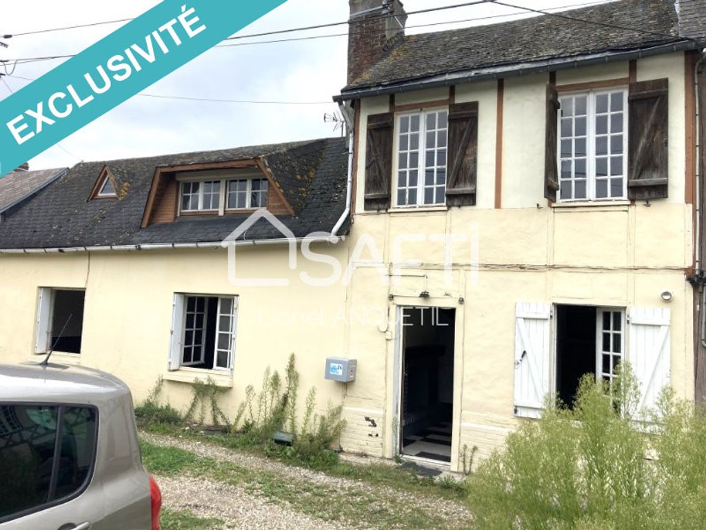 Achat maison à vendre 2 chambres 78 m² - Saint-Nicolas-d'Aliermont