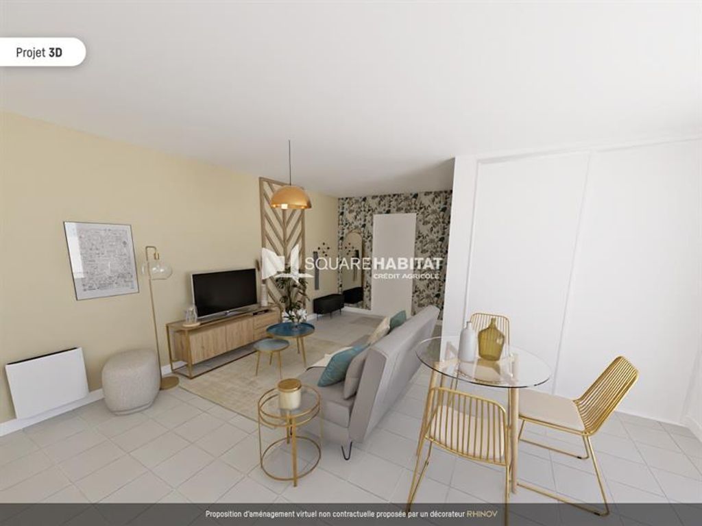 Achat appartement à vendre 2 pièces 44 m² - Saint-Hilaire