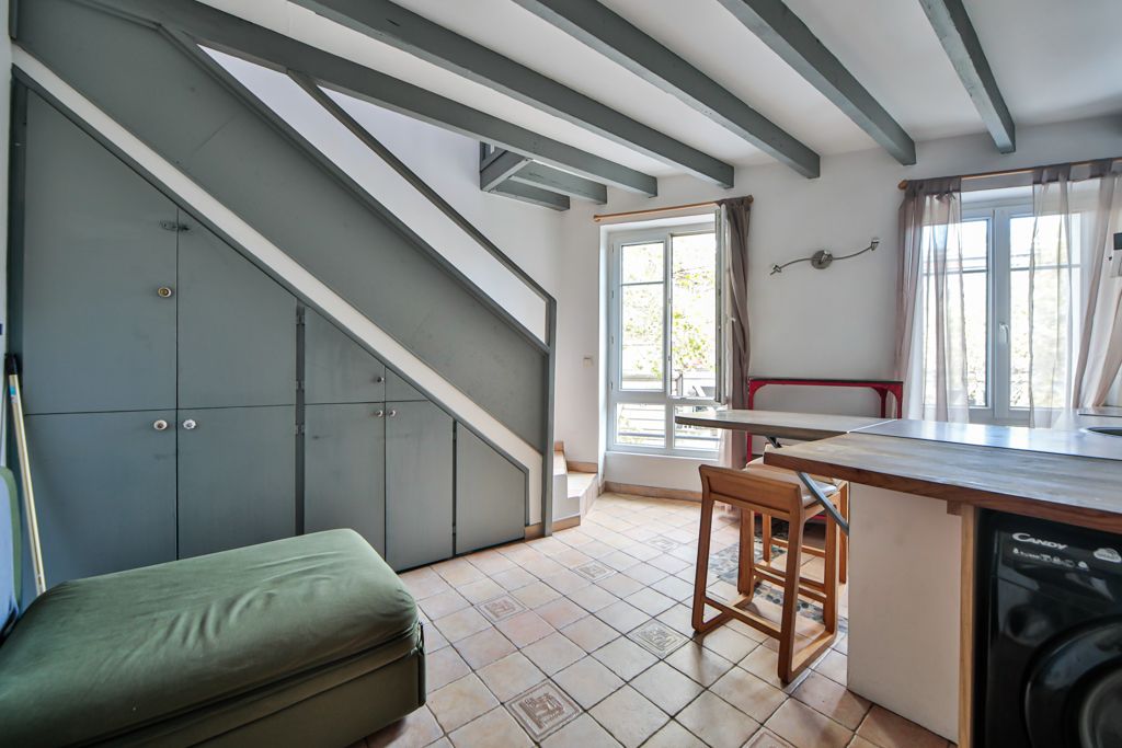 Achat duplex à vendre 2 pièces 34 m² - Paris 19ème arrondissement