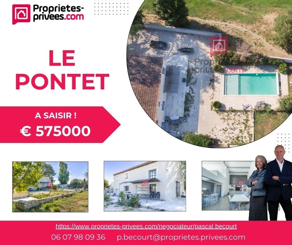 Achat maison à vendre 4 chambres 240 m² - Le Pontet