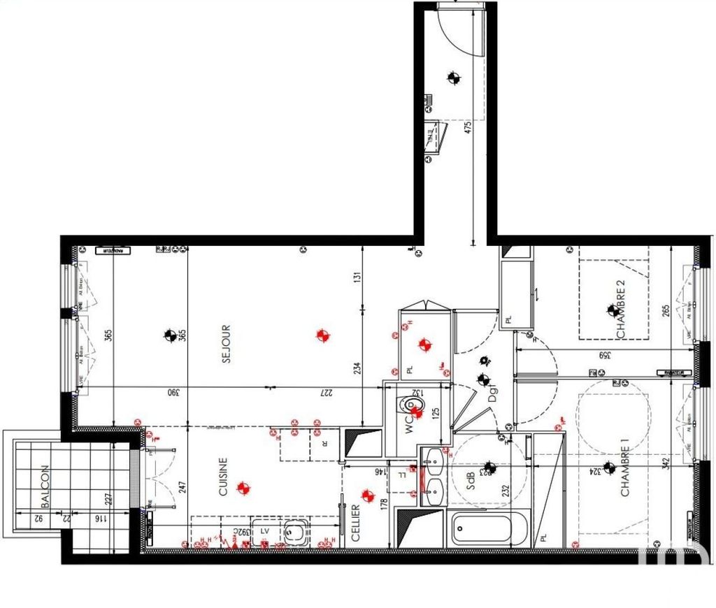 Achat appartement à vendre 3 pièces 75 m² - Puteaux