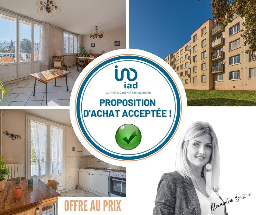 Achat appartement à vendre 5 pièces 75 m² - Seyssinet-Pariset