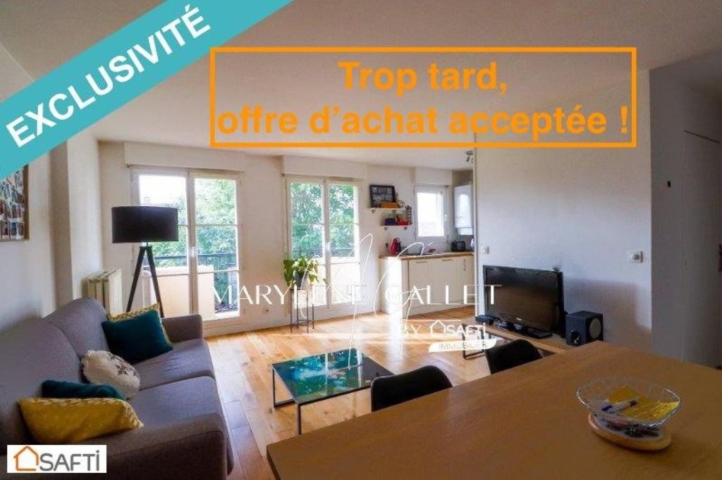 Achat appartement à vendre 2 pièces 44 m² - Achères