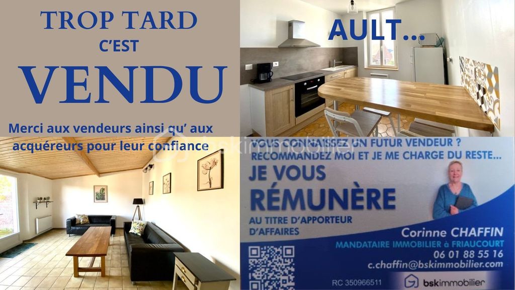 Achat maison à vendre 3 chambres 95 m² - Ault