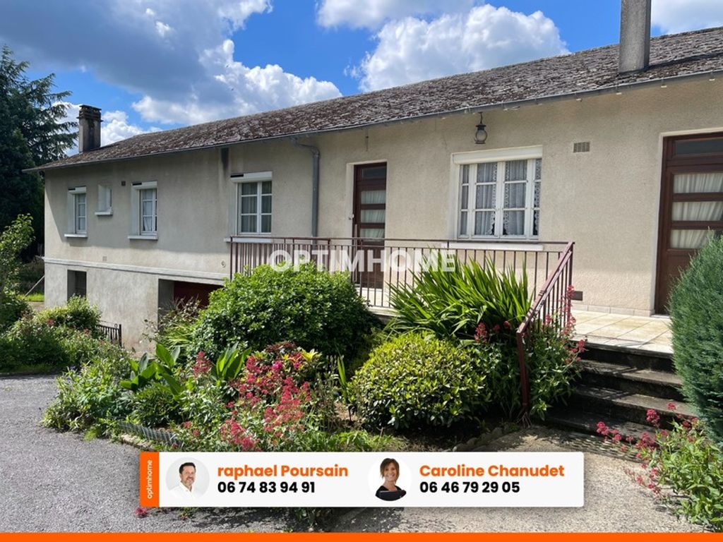 Achat maison à vendre 4 chambres 120 m² - Châteauponsac