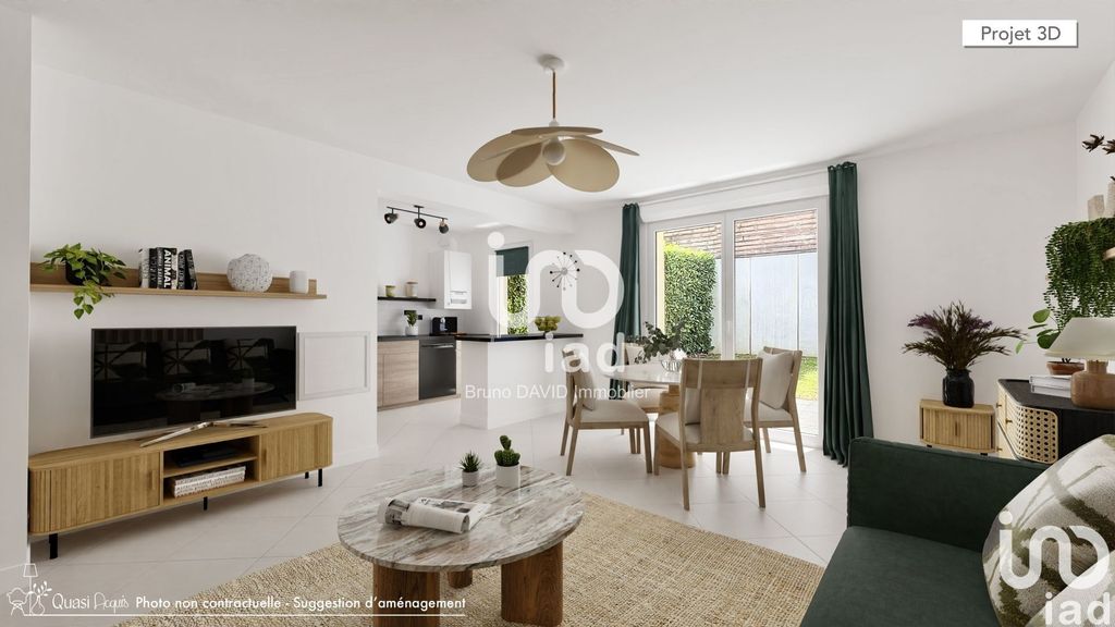 Achat maison à vendre 2 chambres 69 m² - Brie-Comte-Robert