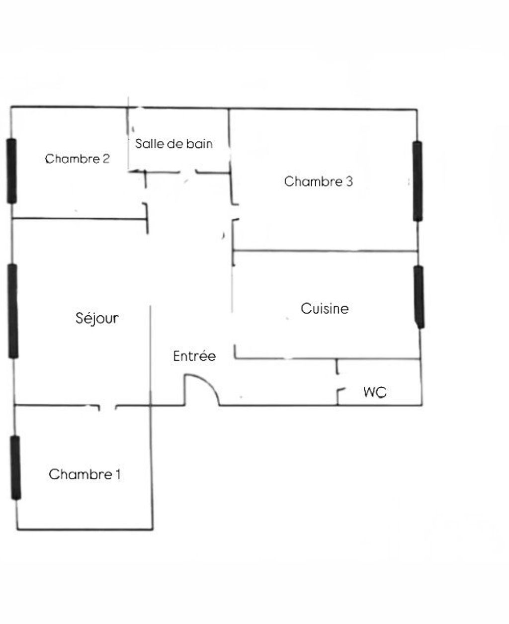 Achat appartement à vendre 4 pièces 62 m² - La Garenne-Colombes