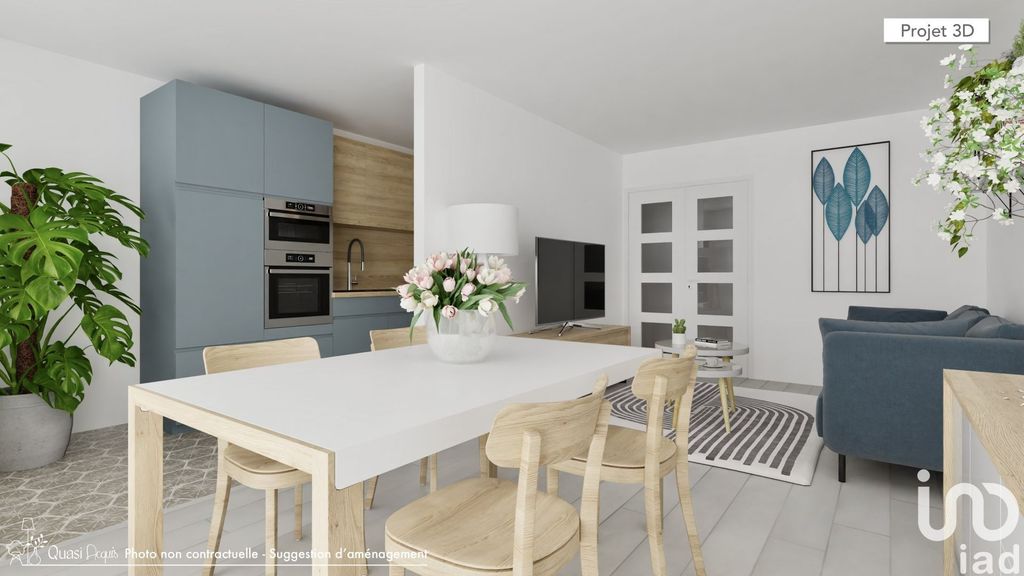 Achat appartement à vendre 2 pièces 57 m² - Paris 10ème arrondissement