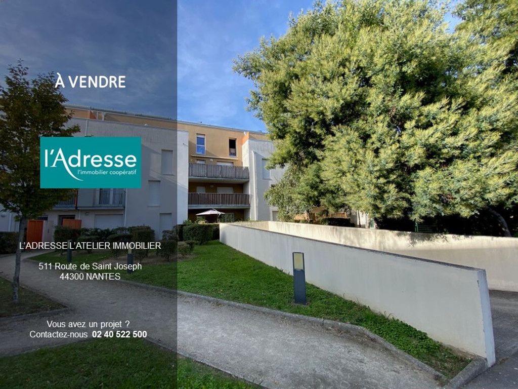 Achat appartement à vendre 3 pièces 62 m² - Nantes