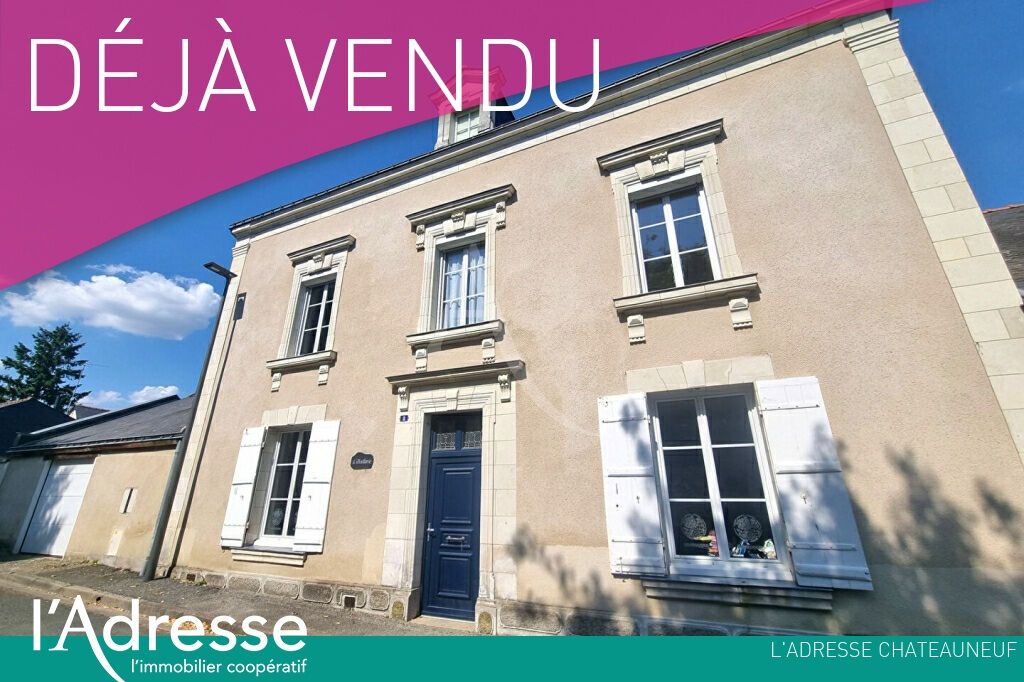 Achat maison à vendre 5 chambres 172 m² - Châteauneuf-sur-Sarthe