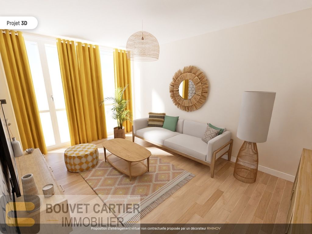 Achat appartement à vendre 2 pièces 42 m² - Ville-la-Grand