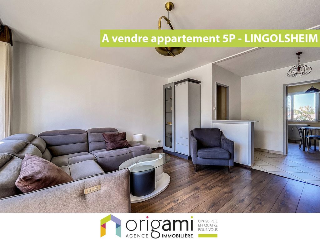 Achat appartement à vendre 5 pièces 98 m² - Lingolsheim