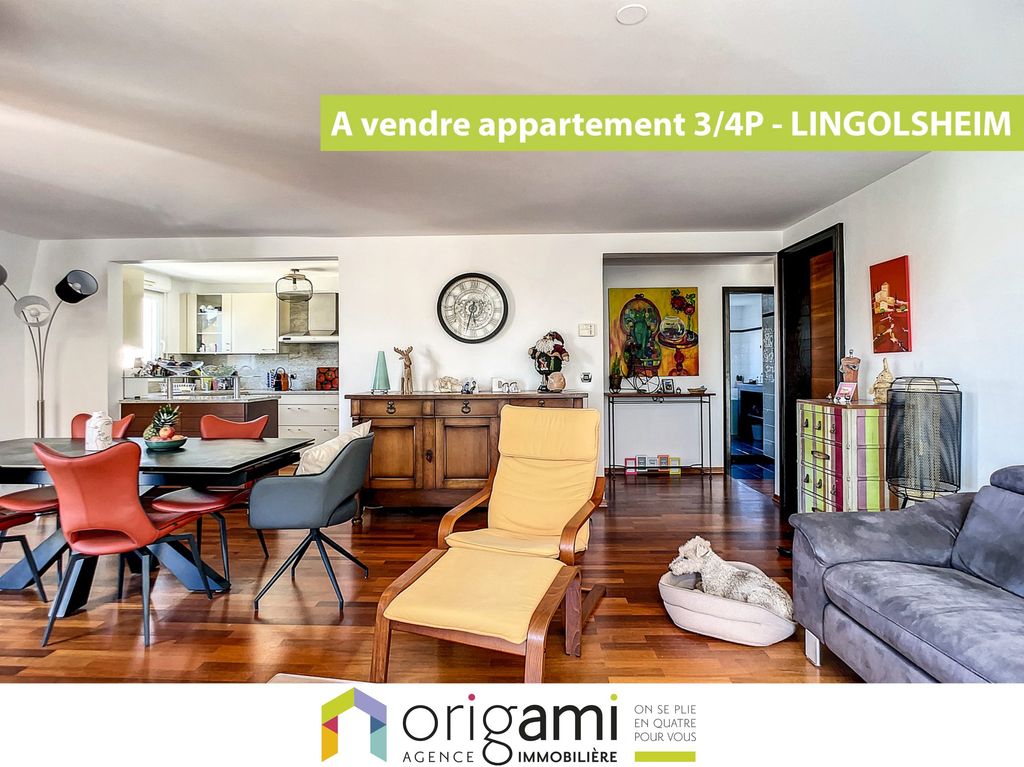 Achat appartement à vendre 4 pièces 97 m² - Lingolsheim