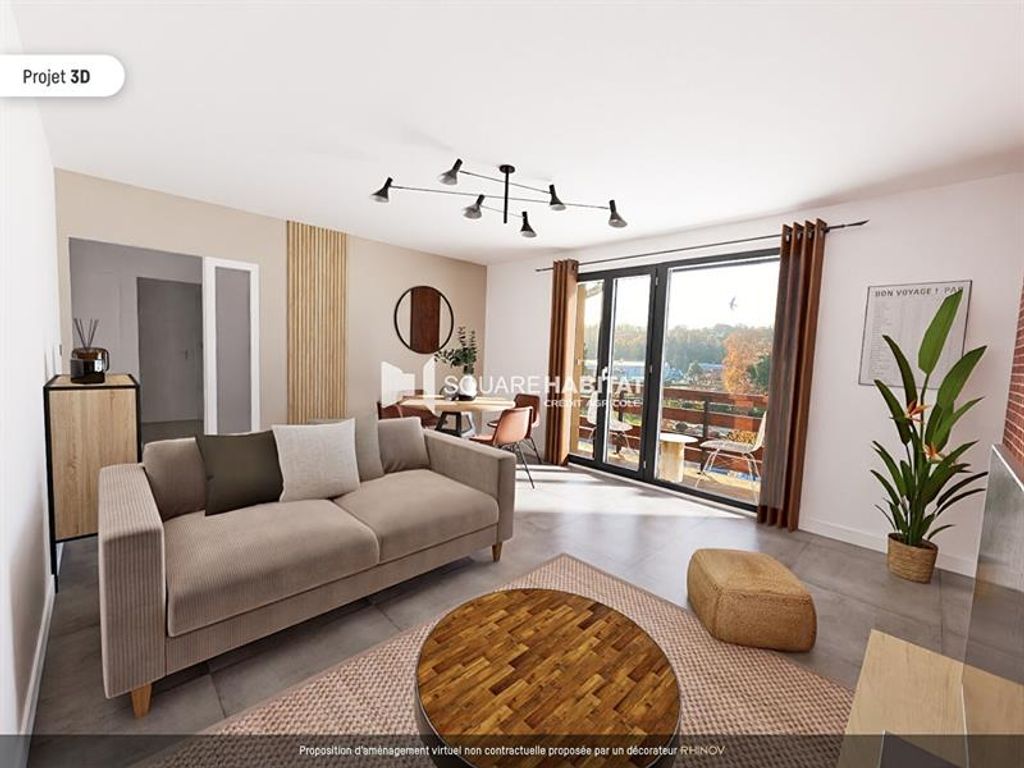 Achat appartement à vendre 3 pièces 65 m² - La Ravoire