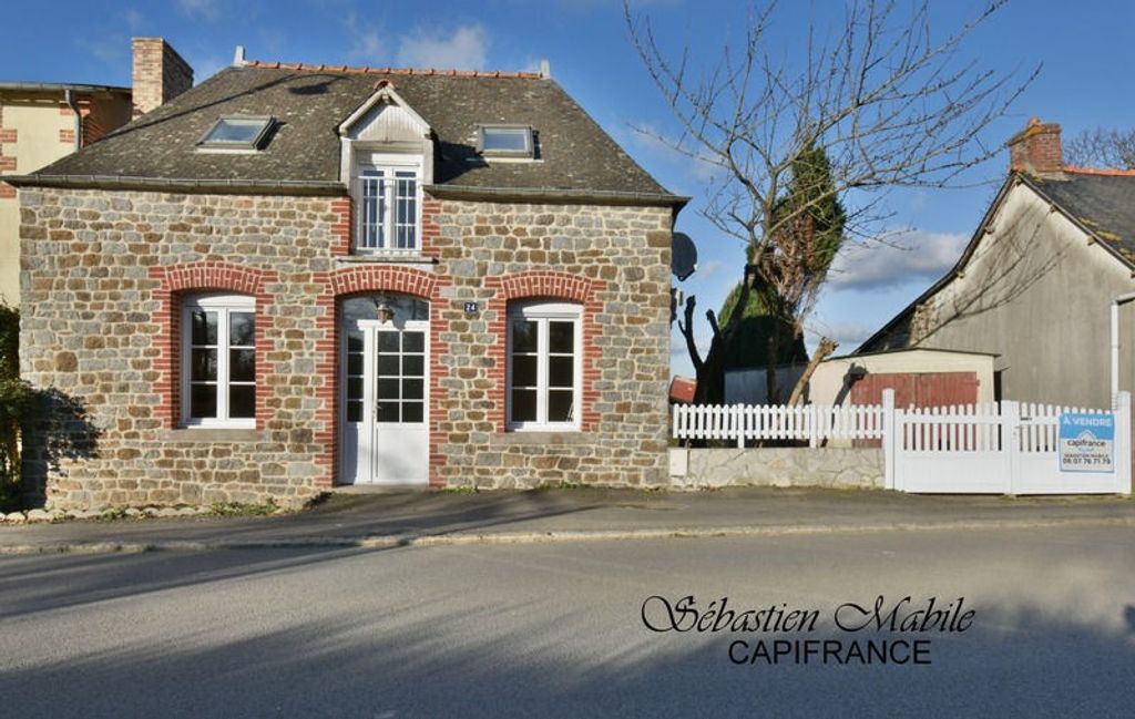 Achat maison à vendre 1 chambre 92 m² - Bazouges-la-Pérouse