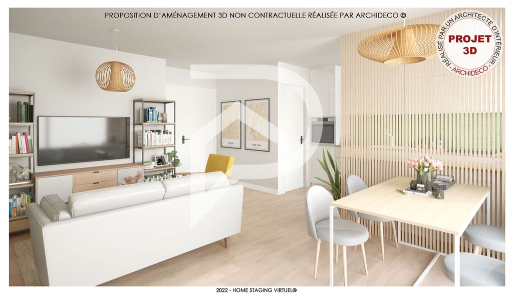 Achat appartement à vendre 4 pièces 78 m² - Élancourt