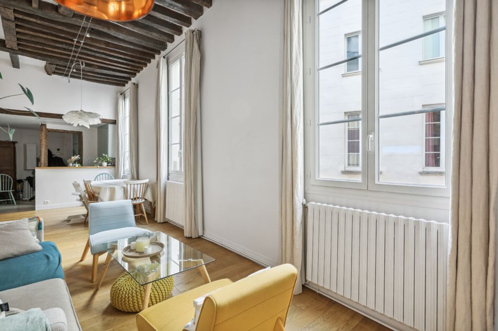 Achat duplex à vendre 2 pièces 62 m² - Paris 2ème arrondissement