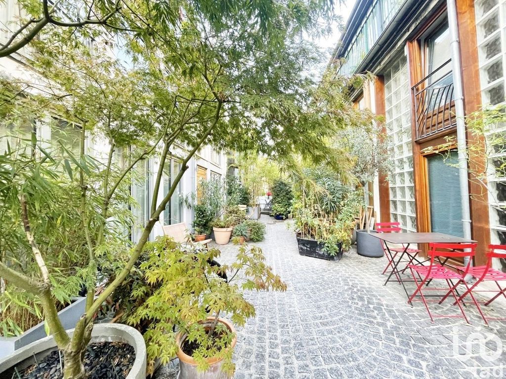Achat loft à vendre 3 pièces 54 m² - Paris 19ème arrondissement