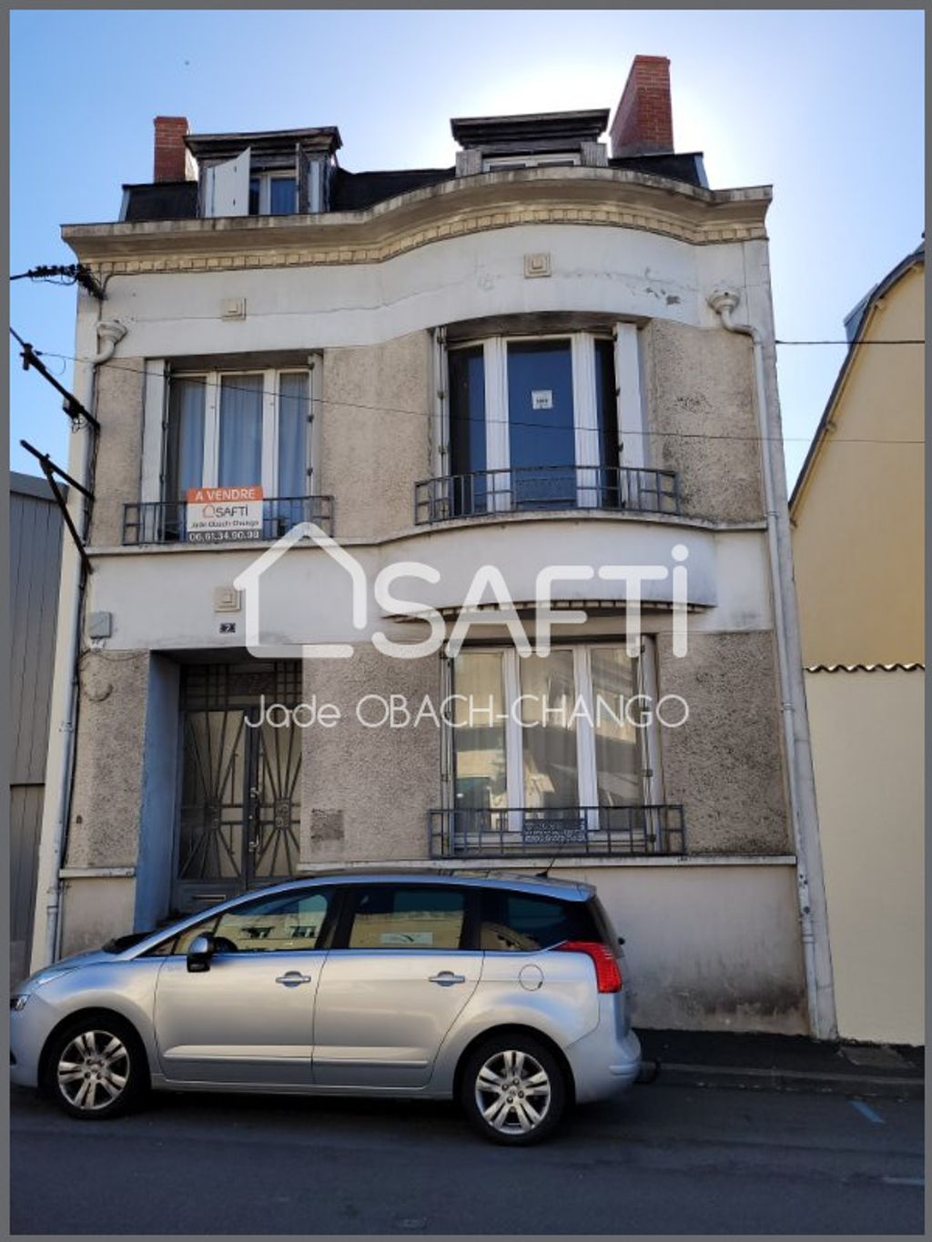 Achat maison à vendre 4 chambres 155 m² - Parthenay