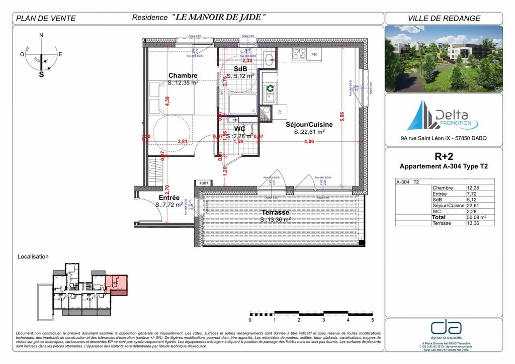 Achat appartement 2 pièce(s) Rédange