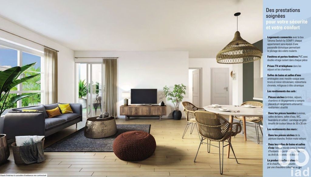Achat appartement à vendre 4 pièces 93 m² - Ozoir-la-Ferrière