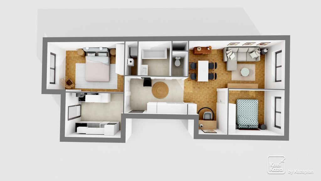 Achat appartement à vendre 3 pièces 69 m² - Bordeaux