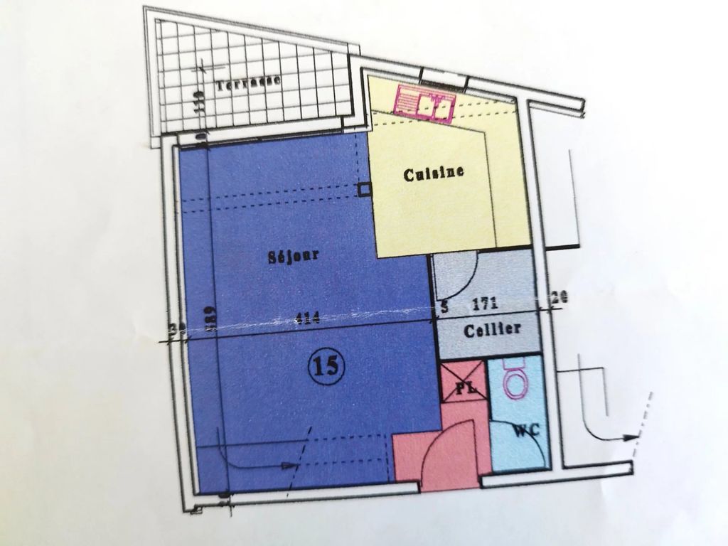 Achat duplex à vendre 3 pièces 63 m² - Clermont-l'Hérault