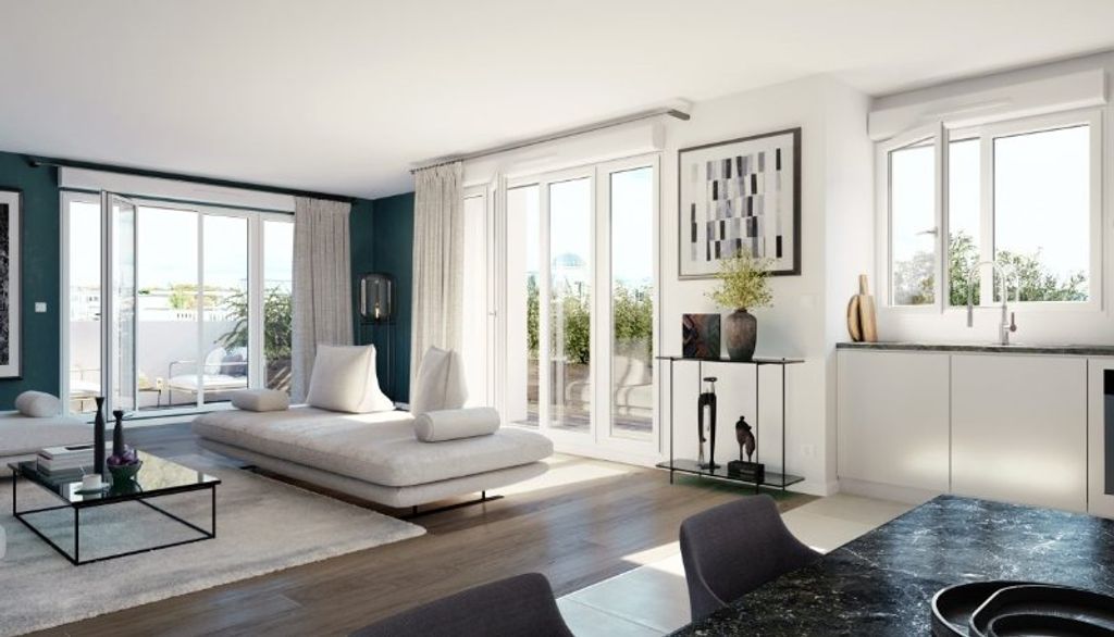 Achat appartement à vendre 4 pièces 77 m² - Puteaux