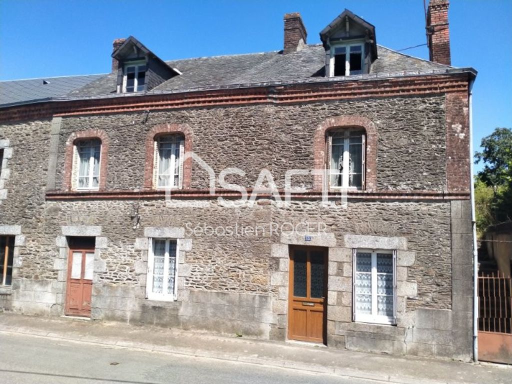 Achat maison à vendre 3 chambres 104 m² - La Chapelle-au-Riboul