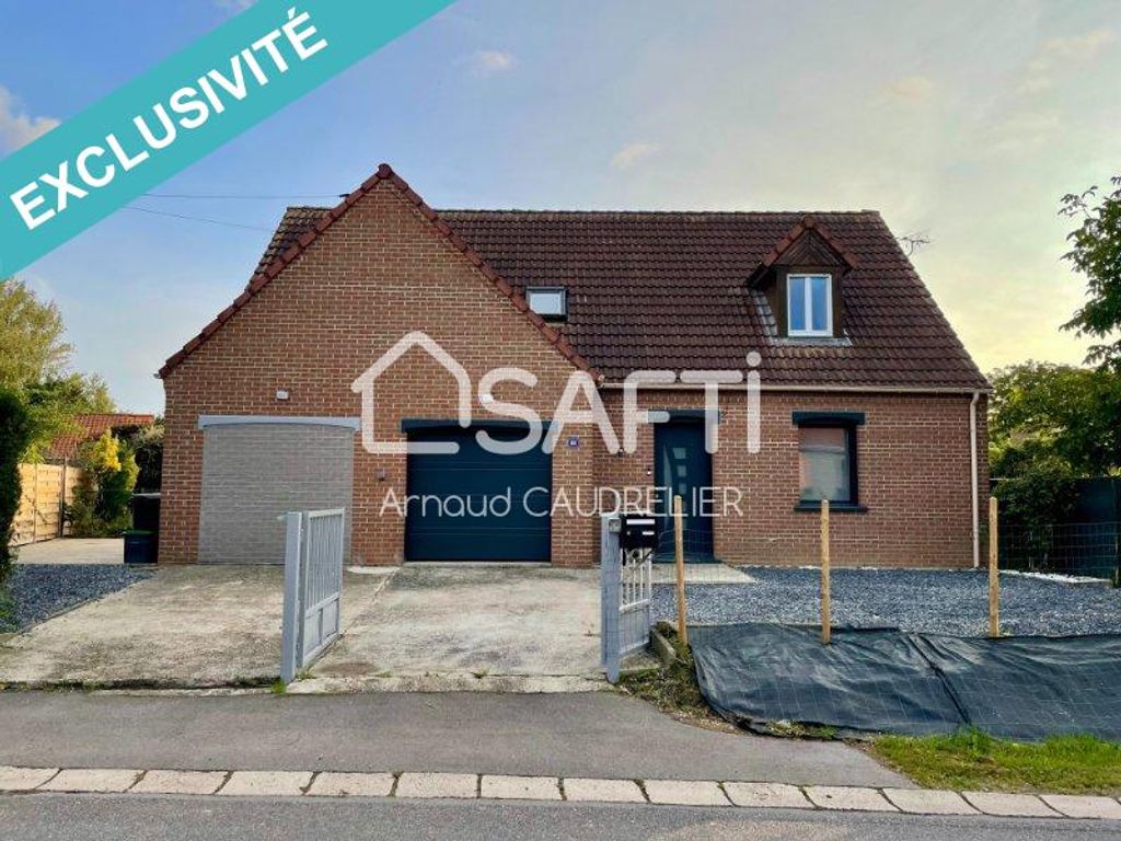 Achat maison à vendre 4 chambres 141 m² - Flines-lès-Mortagne