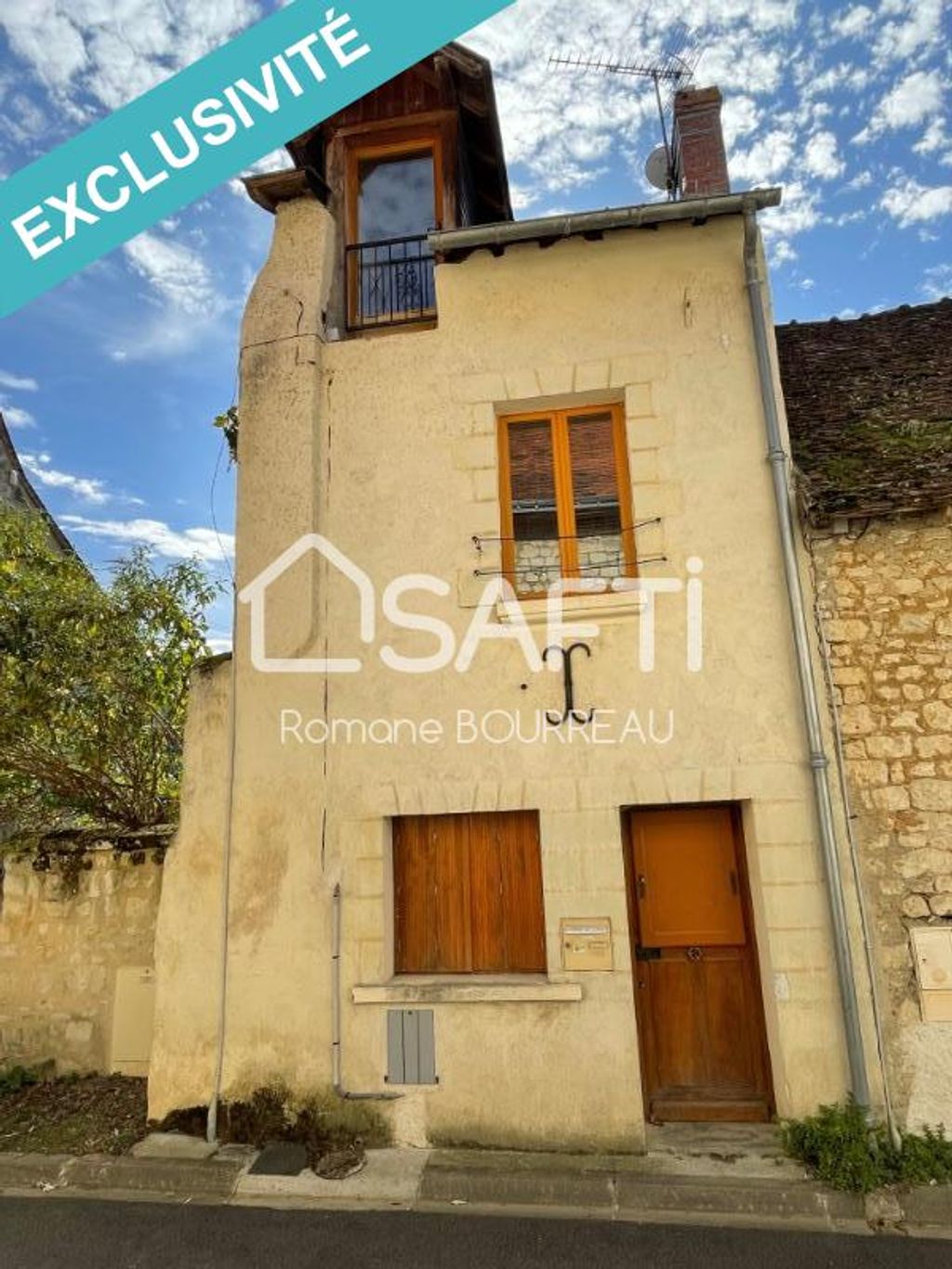 Achat maison à vendre 1 chambre 55 m² - Sainte-Maure-de-Touraine