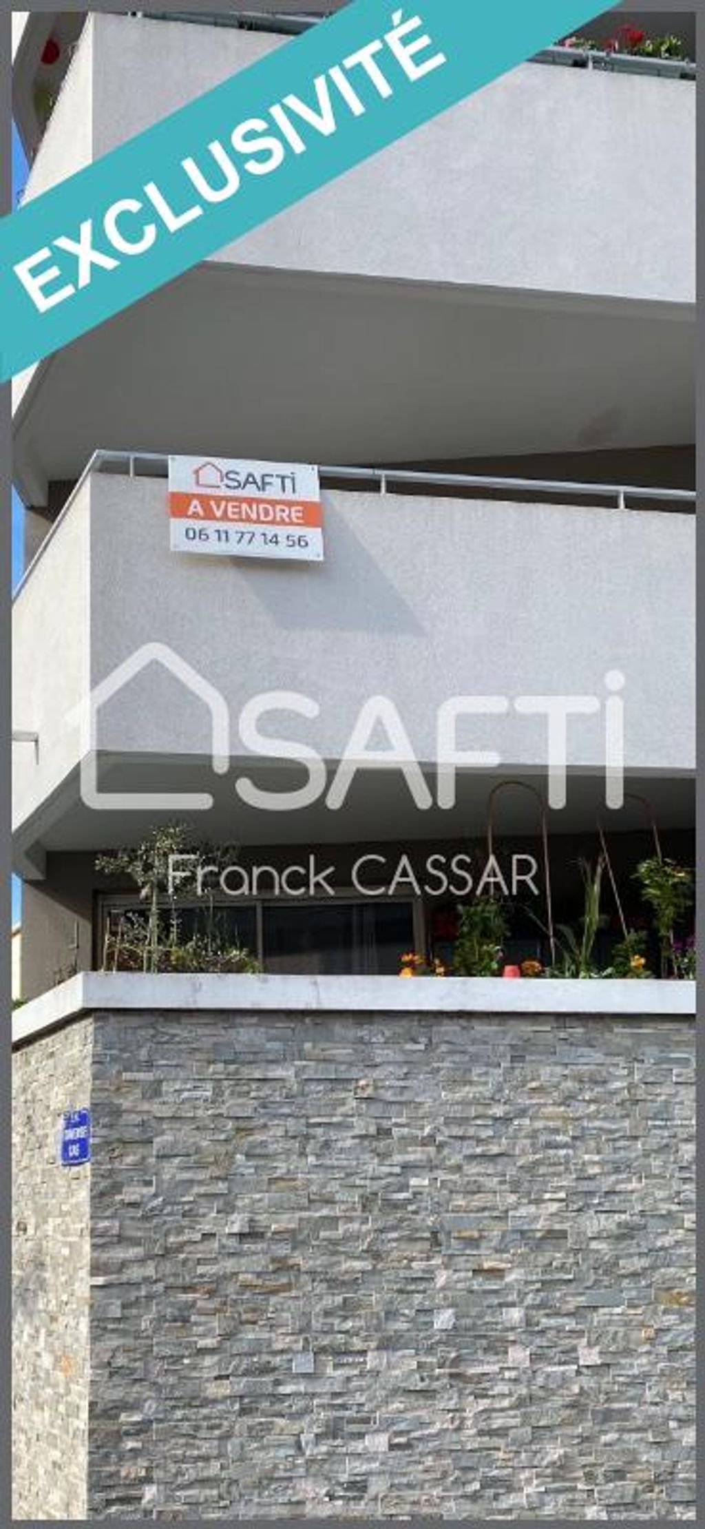 Achat appartement à vendre 3 pièces 64 m² - Marseille 4ème arrondissement