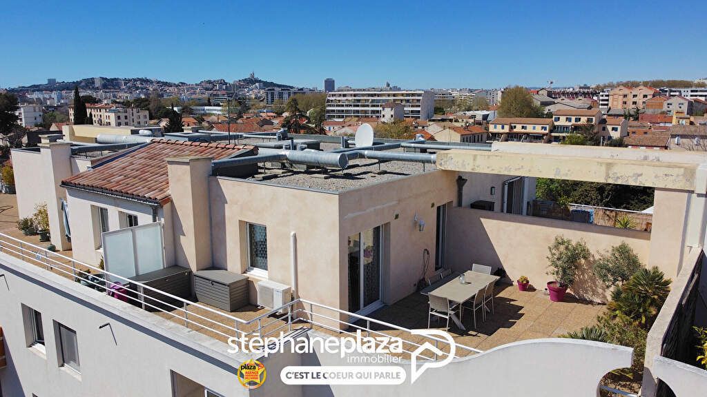 Achat duplex à vendre 3 pièces 66 m² - Marseille 10ème arrondissement