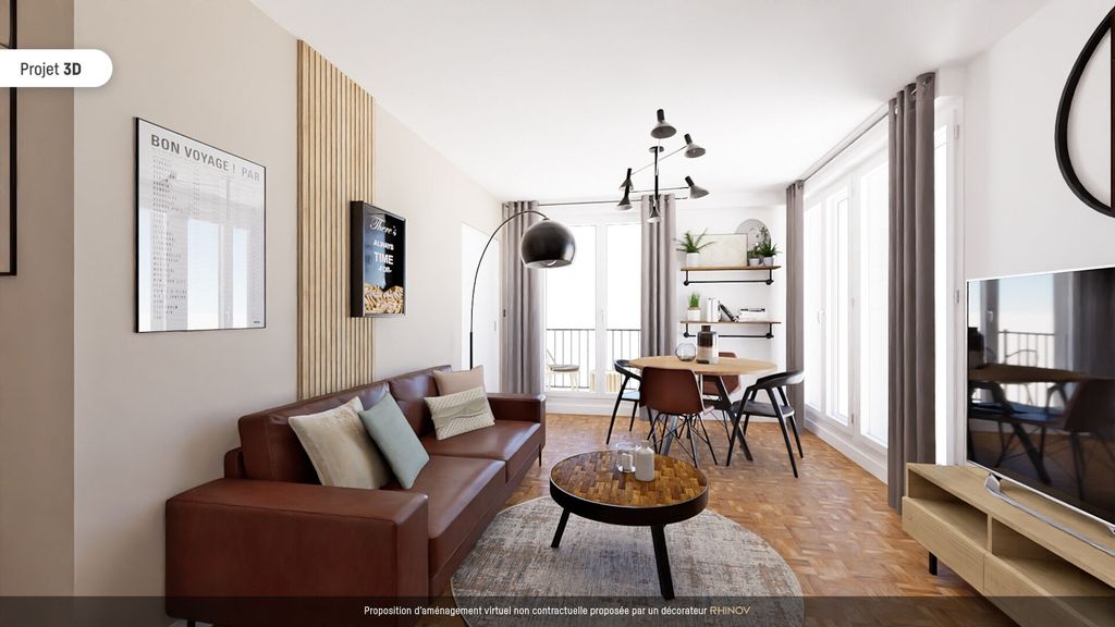 Achat appartement à vendre 3 pièces 56 m² - Boulogne-Billancourt