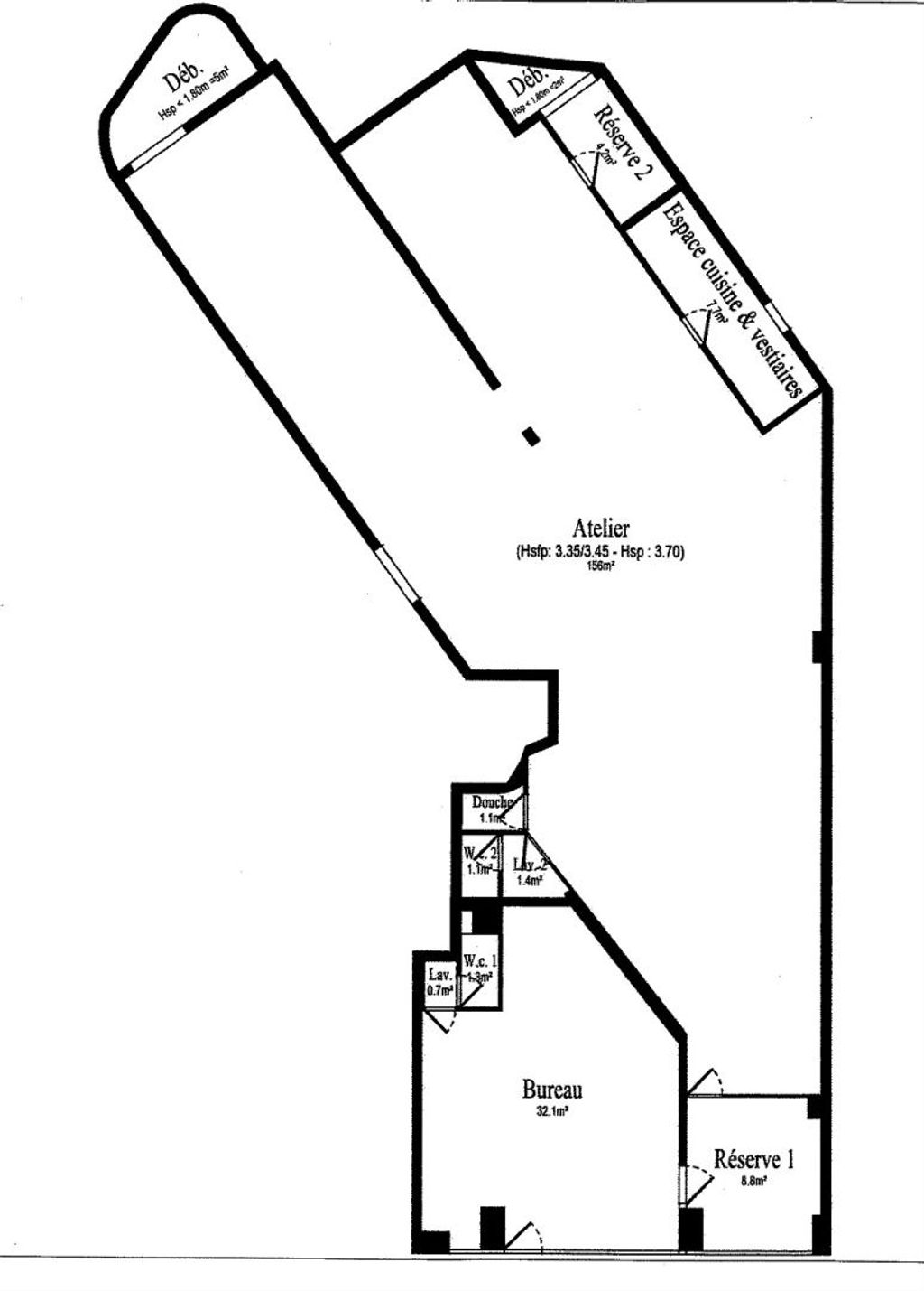 Achat appartement à vendre 5 pièces 238 m² - Clichy