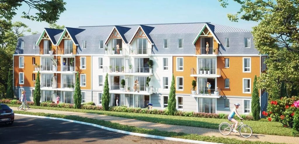 Achat appartement à vendre 4 pièces 91 m² - Pont-l'Évêque