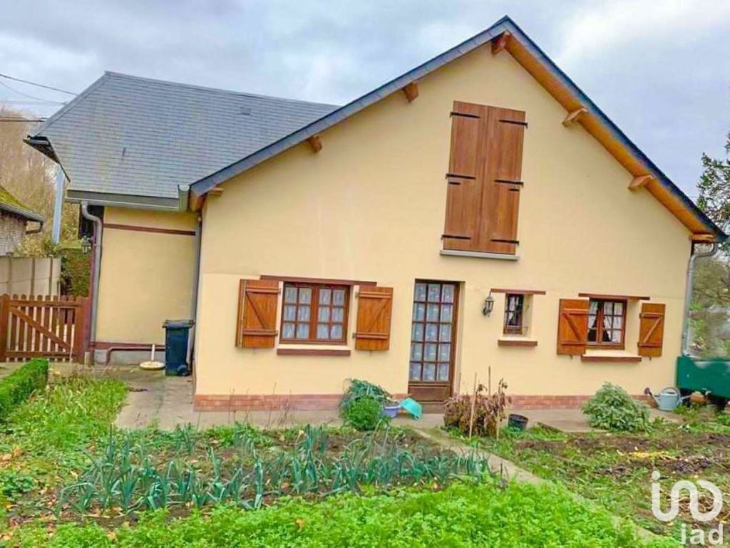 Achat maison à vendre 3 chambres 88 m² - Sainte-Beuve-en-Rivière