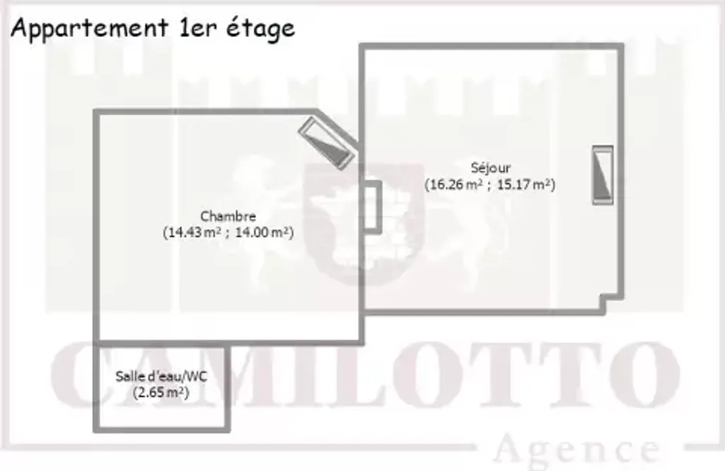 Achat appartement à vendre 2 pièces 32 m² - Nogent-le-Roi