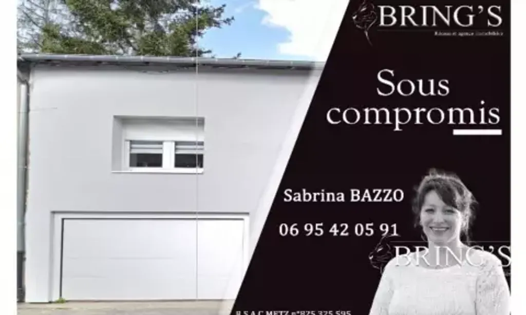 Achat maison à vendre 1 chambre 45 m² - Bouzonville