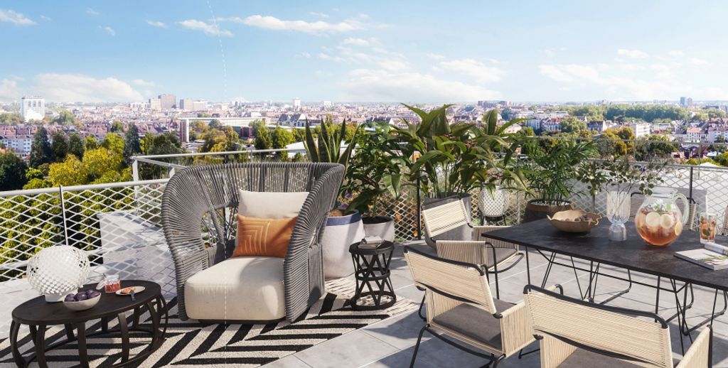 Achat appartement à vendre 6 pièces 115 m² - Paris 20ème arrondissement