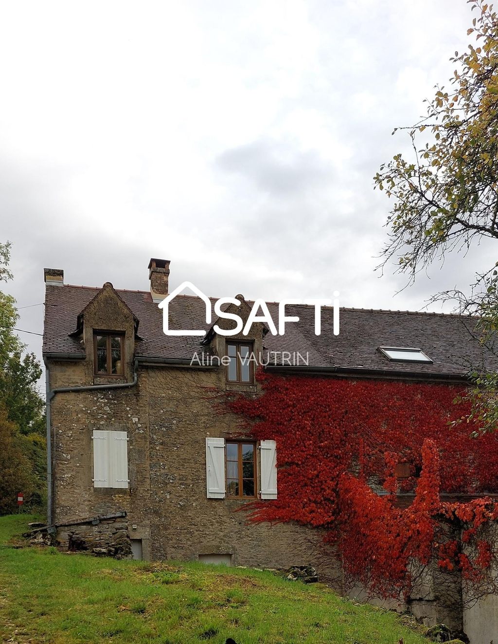 Achat maison à vendre 3 chambres 81 m² - Saint-Seine-l'Abbaye