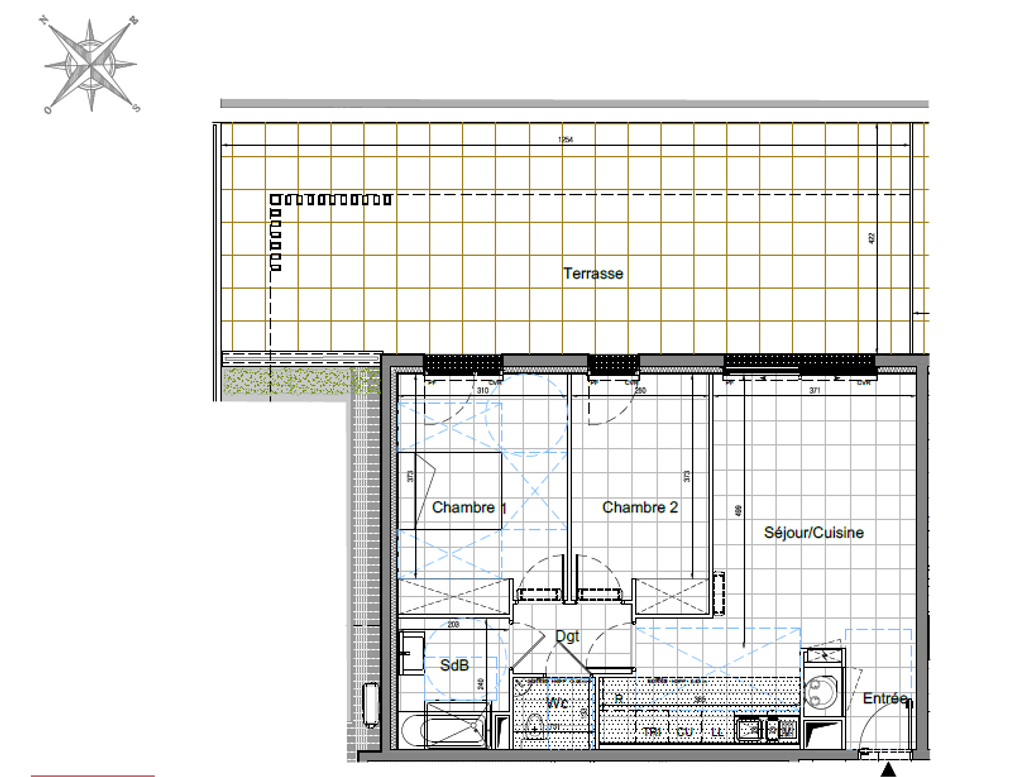 Achat appartement à vendre 3 pièces 61 m² - Lecci