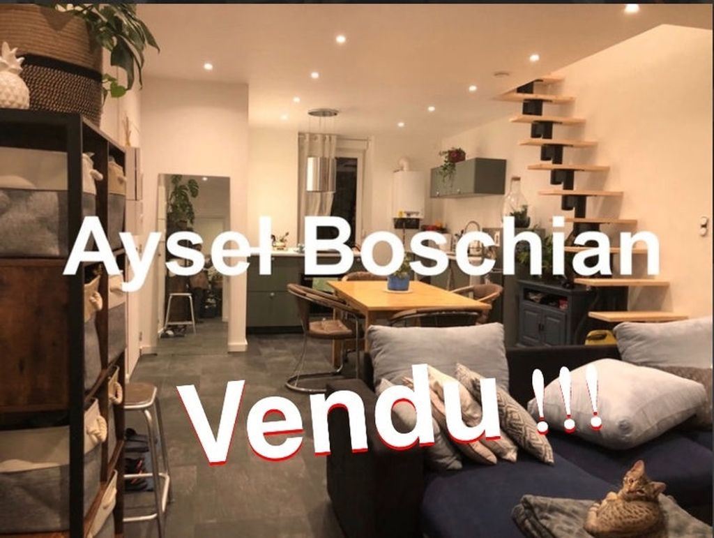 Achat duplex à vendre 3 pièces 62 m² - Hussigny-Godbrange