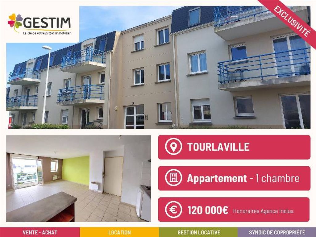 Achat appartement à vendre 2 pièces 45 m² - Digosville