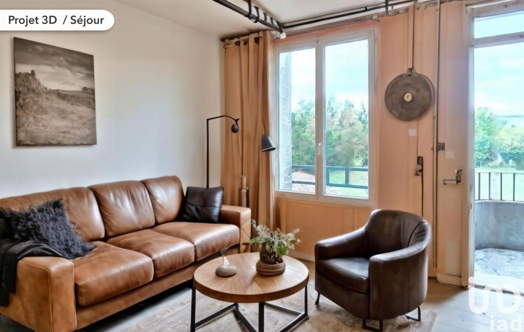 Achat appartement à vendre 4 pièces 71 m² - Cherves-Richemont