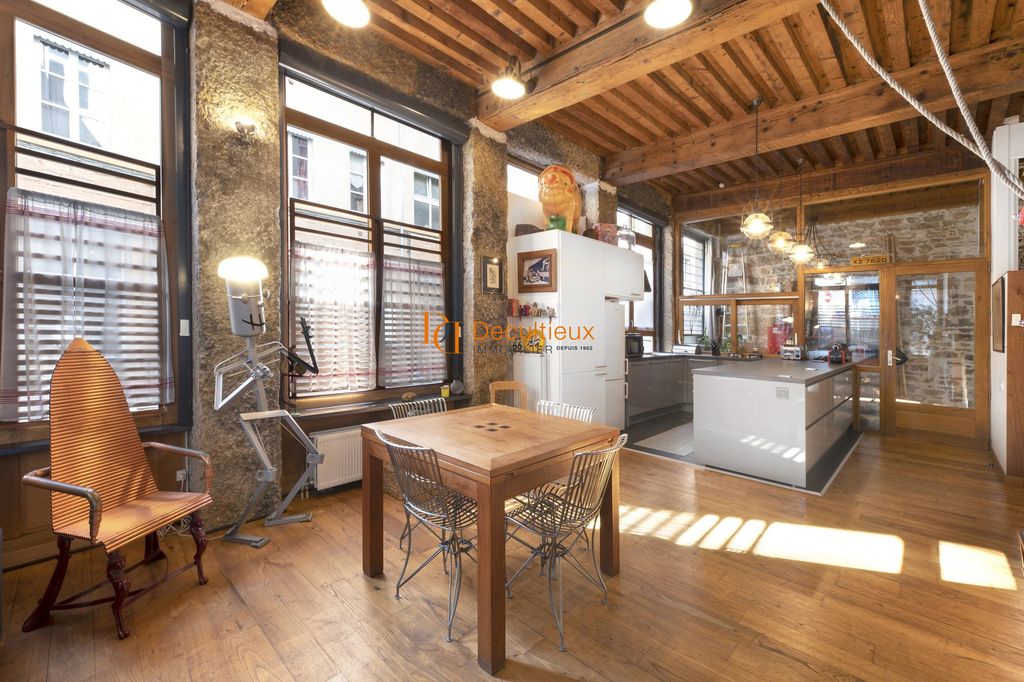 Achat loft à vendre 4 pièces 101 m² - Lyon 1er arrondissement