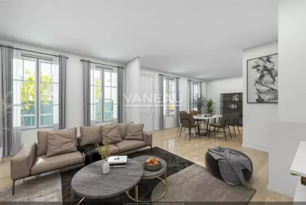Achat maison à vendre 4 chambres 141 m² - Paris 18ème arrondissement