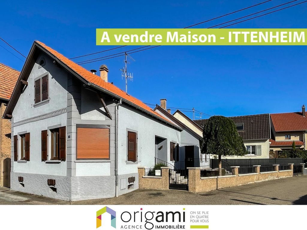 Achat maison à vendre 5 chambres 165 m² - Ittenheim