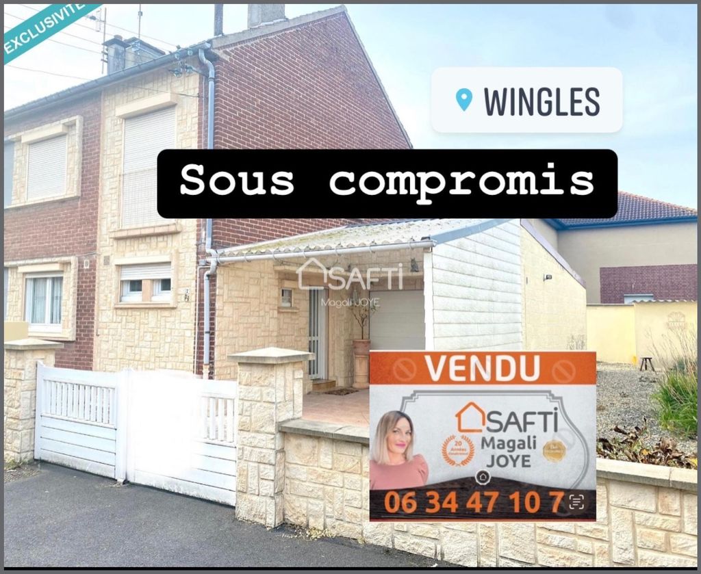 Achat maison à vendre 4 chambres 80 m² - Wingles