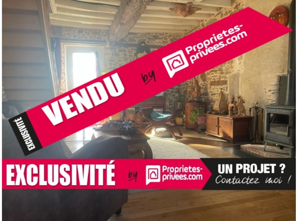 Achat maison à vendre 3 chambres 80 m² - Bain-de-Bretagne